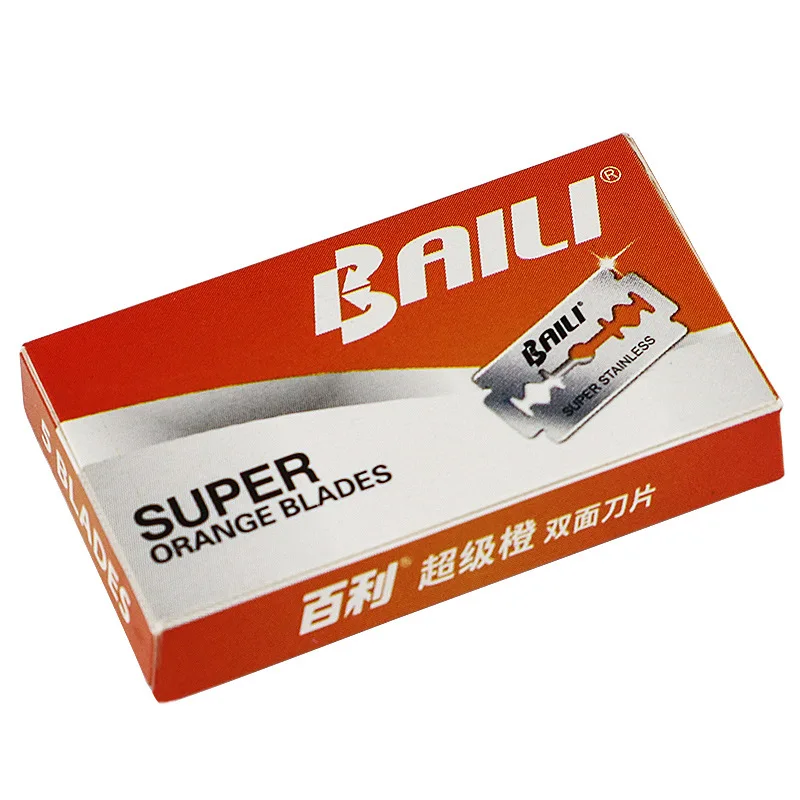 Старая ручная бритва WHZ SKU2949 Baili мужское двустороннее лезвие для бритья из