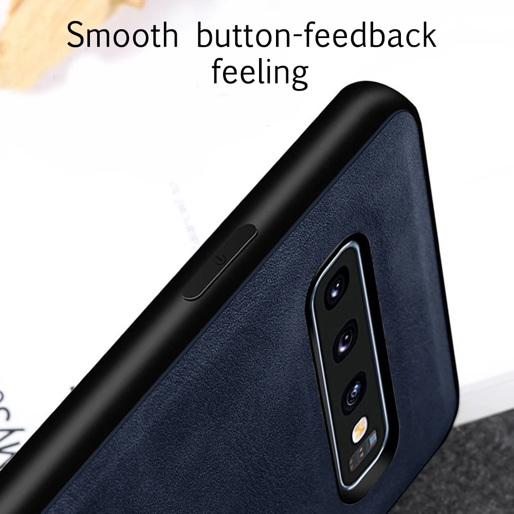 LLZ. COQUE, ультратонкий кожаный чехол премиум класса, защитный чехол для samsung Galaxy S10e S9 S10 Plus Note 9, чехлы, чехлы