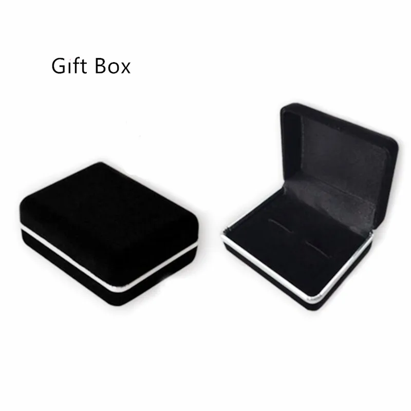 

Vintage Taoist Taiji Figure Cufflinks with White Black Cufflinks and Box