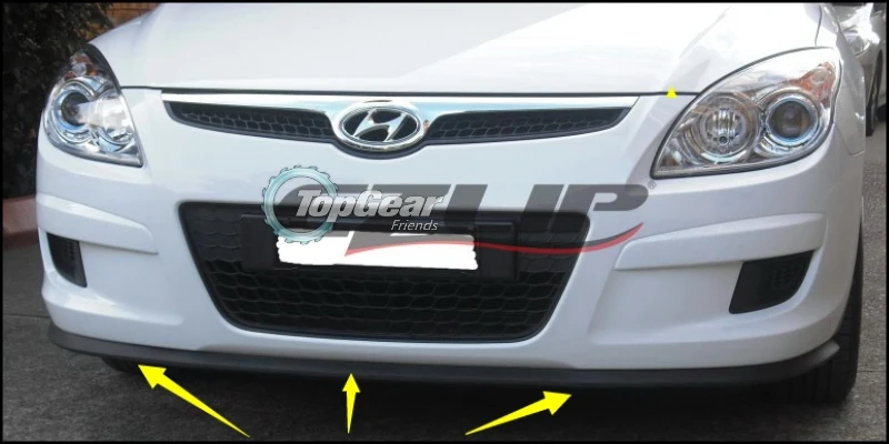 Для Hyundai Getz Prime Click TB Brisa Inokom бампер губа/передний спойлер дефлектор для настройки