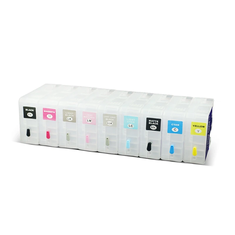 Совместим с T8501 T8509 пустой P800 многоразовый картридж для чернил чипом Epson SureColor