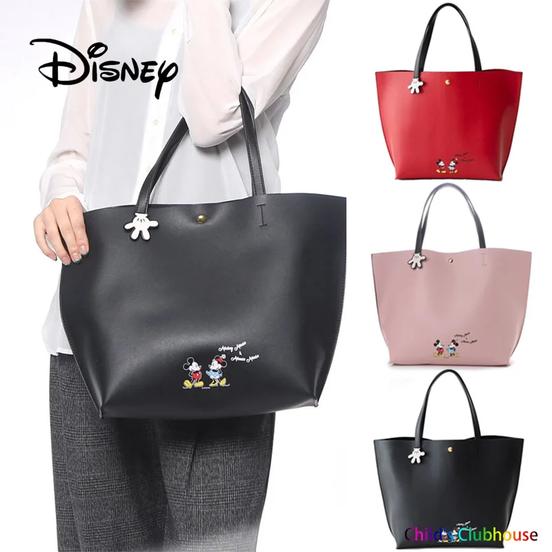 Дисней Микки Маус Женская Ручная сумка PU Schouder мультяшная дамская сумка Tote Tas Vrouwen Tas Mode Handtas дамские хозяйственные сумки