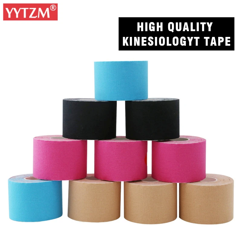 

Professional Sporting Rayon High Elastic Viscosity Kinesiology Tape Better Waterproof Physical Therapy Of Muscle Pain Bandage