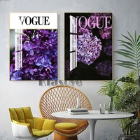 vogue prints floral wall art poster flower photography photo wall stickers decor nordic modern living room home decorate picture