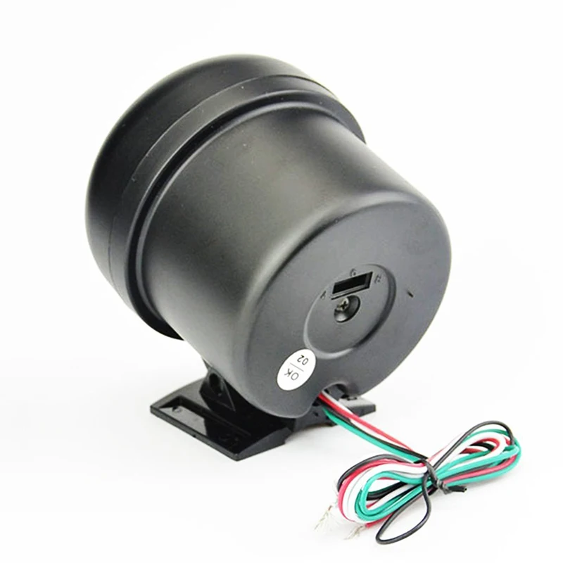 Тахометр Автомобильный Универсальный 3 75 дюйма 12 В со спидометром 0-8000 об/мин |