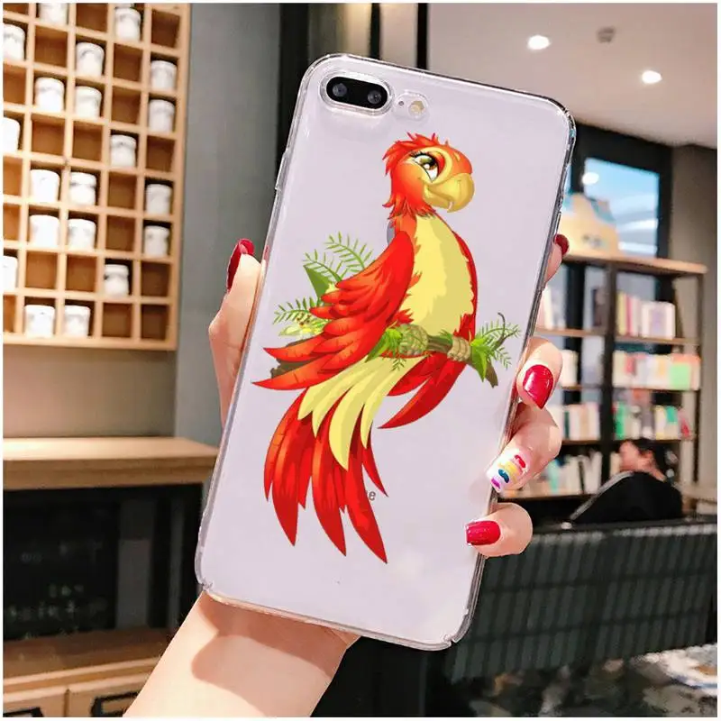 Бабетта Милый Попугай чехол для телефона iPhone X XS MAX 6 6s 7 7plus 8 8Plus 5 5S SE 2020 XR 11 11pro max Clear