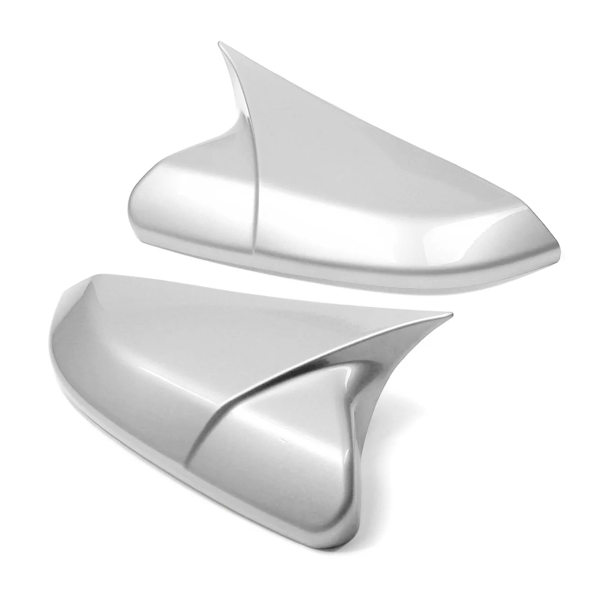Зеркальные крышки в виде рога ABS боковое зеркало заднего вида крышки заднего вида для Civic Sedan Coupe- хэтчбек