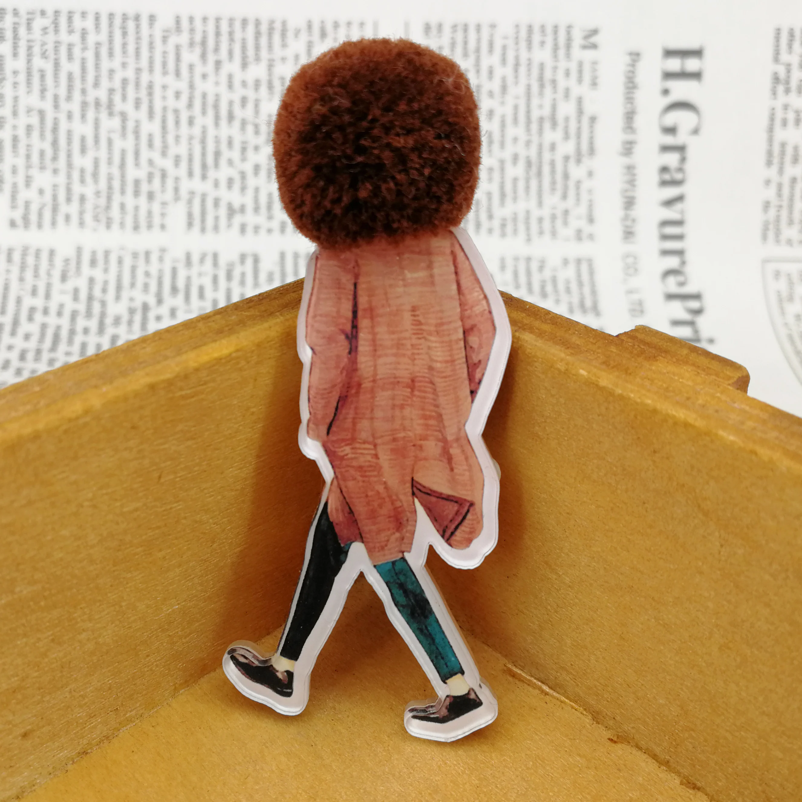 Новая женская Милая акриловая аниме брошь булавки для женщин DIY модные девушки