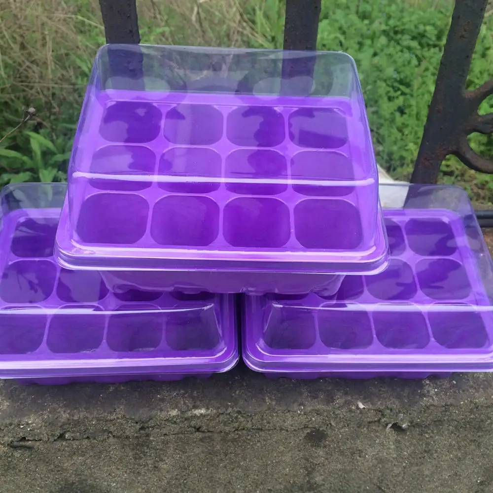 Горшочки для сеялки садоводство гидропонная система 12 Ячеек|Детские горшки| |