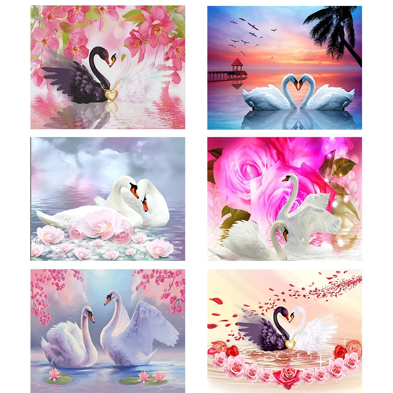 

5D Diy Diamond Painting Home Carton Animals Sky Cross Stitch Full Drill Scenery Embroidery Cute Handmade Wall Decor Gift