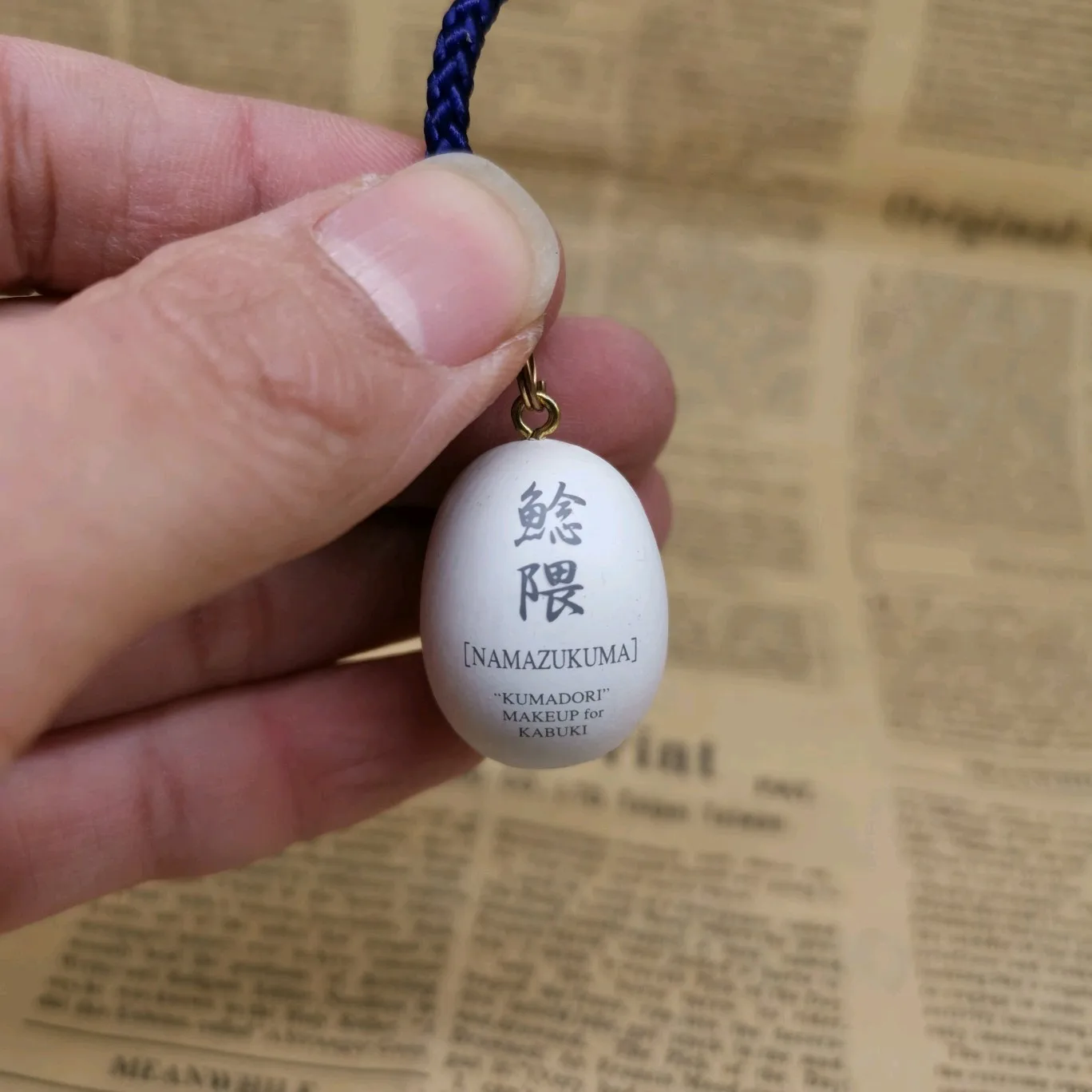 Подлинный груз японская KAIYODOs традиционная специальная маска кабуки кулон в виде