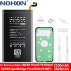 NOHON батарея для Samsung Galaxy S8 S7 S6 Edge Plus S5 S4 NFC G9550 G950F S8 Plus G935F G930F S7 Edge телефон без инструментов