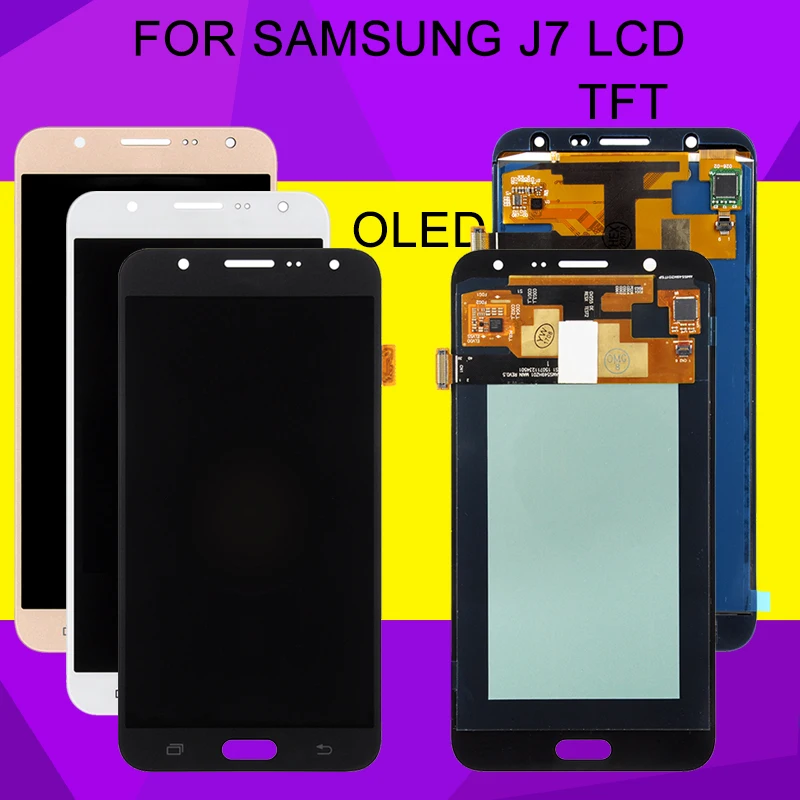 HH Amoled J7 ЖК дисплей для Samsung Galaxy 2015 Дисплей J700F J700M J700 с сенсорным экраном дигитайзер
