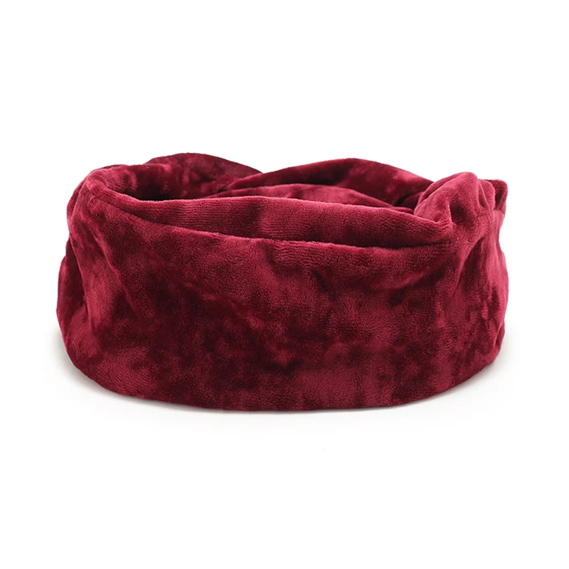 Модный однотонный бархатный шейный платок F &amp U волшебный теплый для женщин и