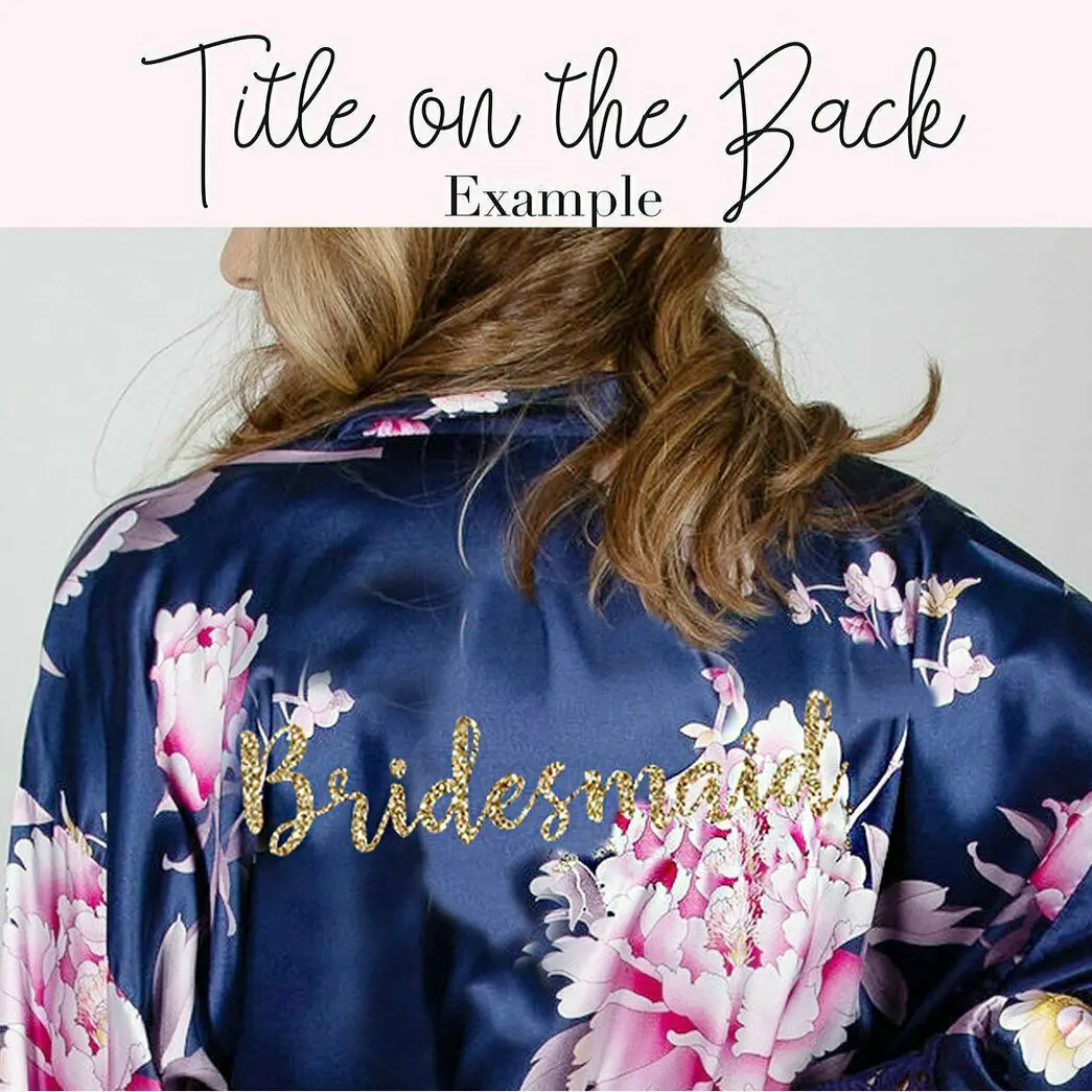 Роскошное женское кимоно сексуальное шелковое атласное цветочное банное платье