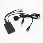 Автомобильный стерео-адаптер Bluetooth 5,0 для микрофона с Aux, 10 шт., 150 см для BMW E60 E63 E64 E66 E81 E82 E70 E90