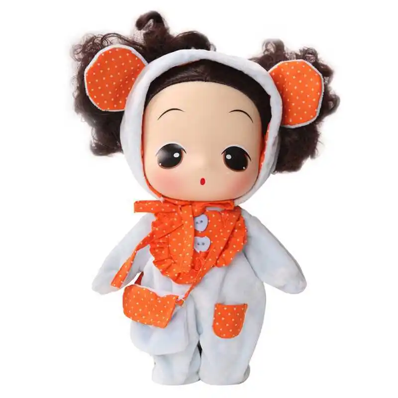 25cm Bear Ddung 25 см Кукла Мягкие игрушки Плюшевые Косплей животные мягкие детские игрушки для девочек подарок на день рождения Kawaii Мультфильм Анжела кролик - Цвет: 25cm Bear
