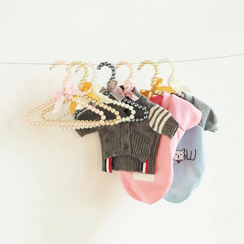 Детская пластиковая вешалка с жемчугом 5 шт./компл. | Дом и сад