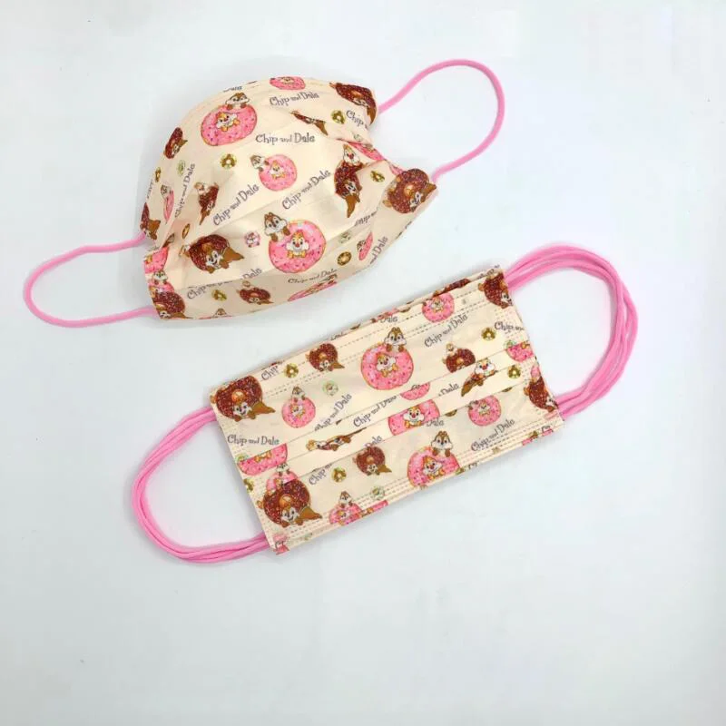 Маски одноразовые Мультяшные для детей и взрослых маски лица с рисунком животных