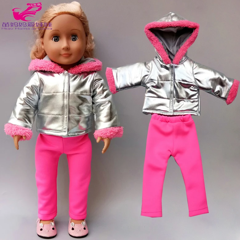 

18 Inch Doll Clothes Waist length windbreaker for 43cm Baby Dolls Clothes Jacket Clothes for doll Toys Wear