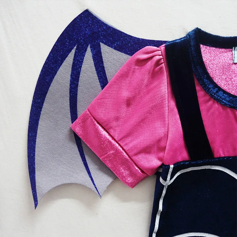 Vampire Cosplay Costume Little Girls Dresses Halloween Dress For Outfits Child Clothes Drama Stage Show 8Y | Детская одежда и