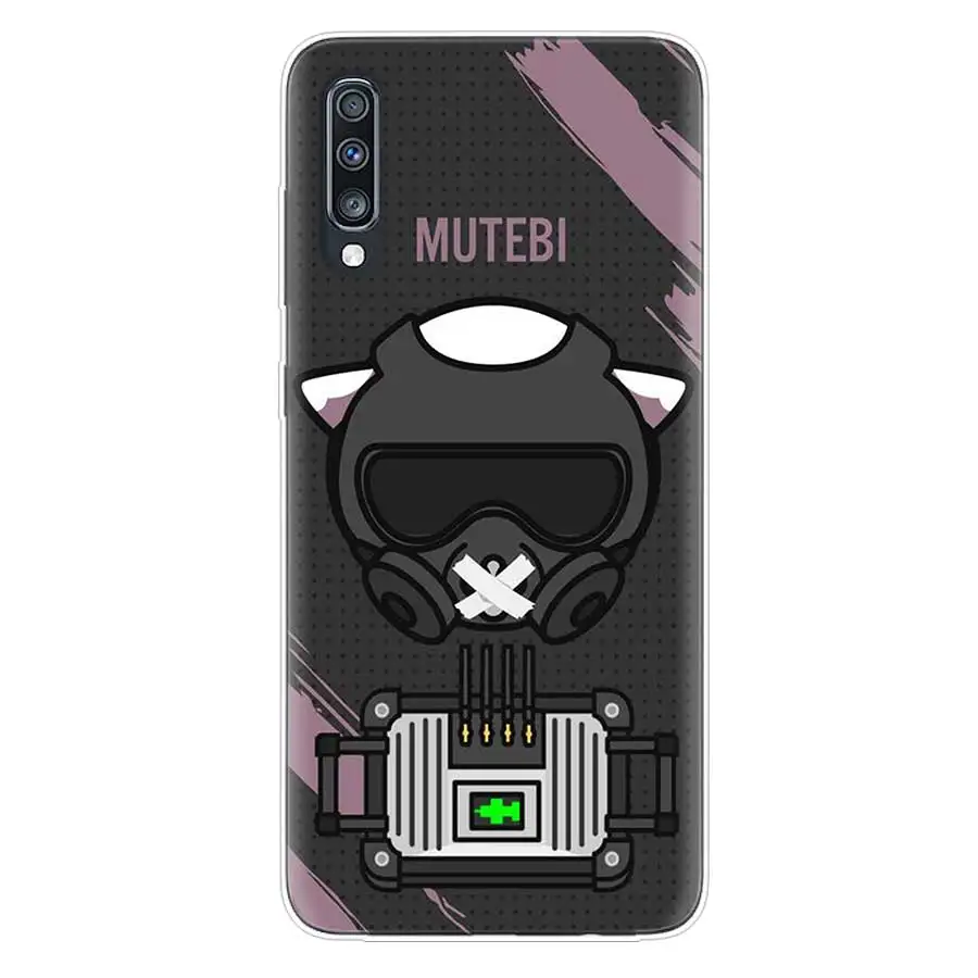 Rainbow Six Siege Print Silicon Phone Case For Samsung S9 S8 A6 A8 J4 J6 Plus + A7 A9 J8 2018 S6 S7 Edge Note 10 Pro 9 8 Cover |