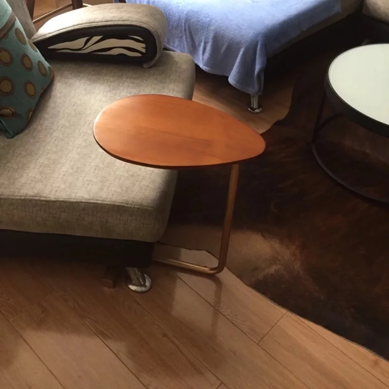 Ленивый прикроватный столик для чтения креативный Овальный маленький мобильный