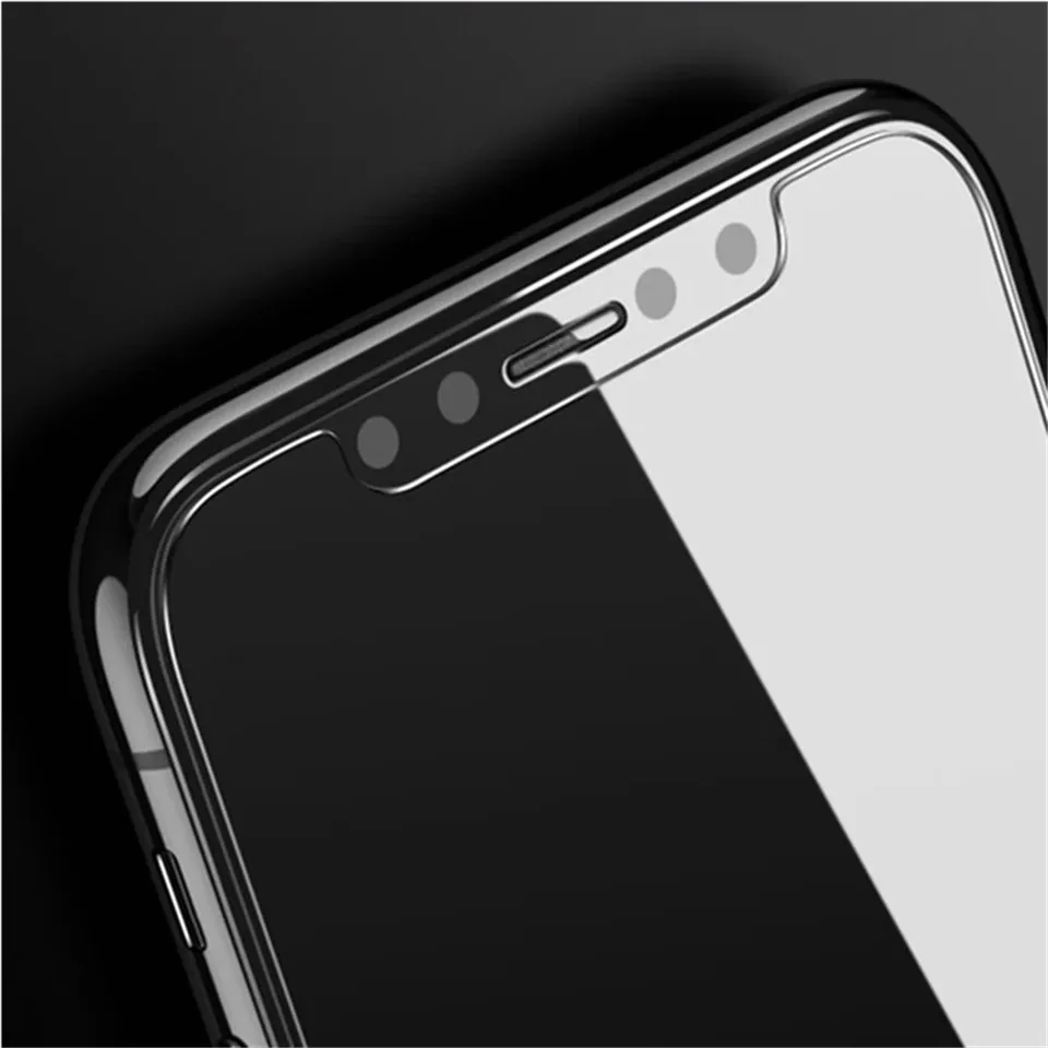 Закаленное стекло+ прозрачный ТПУ чехол для телефона iPhone 11/Pro/Max/X/XS/XR/Max/8/7/6/5/Plus защита экрана+ чехол для телефона