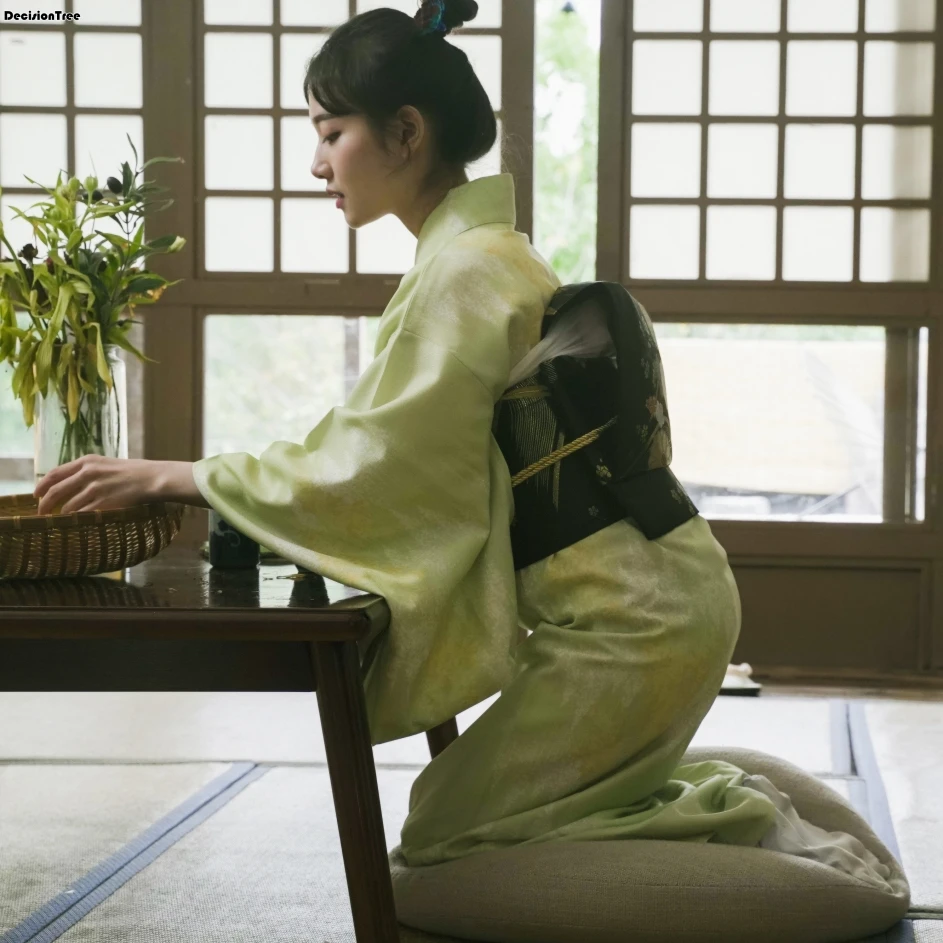 

2022 японский стиль кимоно платье японское кимоно юката классическое юката японский стиль Леди Формальное вечернее платье Косплей Костюм