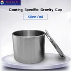 Высокое качество 50ccml покрытие, удельный вес чашки, определитель плотности, пирометр, бесплатная доставка