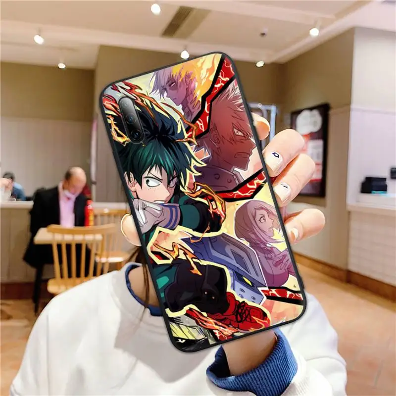 

My Hero Academia Phone Case for Huawei P9 p10 p20pro p30lite p30pro p40pro p40lite SMART2019 Funda capa