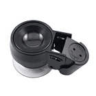 Увеличительное стекло, портативное, легкое, 45X УФ светодиодный, оптическое, ювелирные изделия в виде объектива, монокль, лупа для монет, штампов