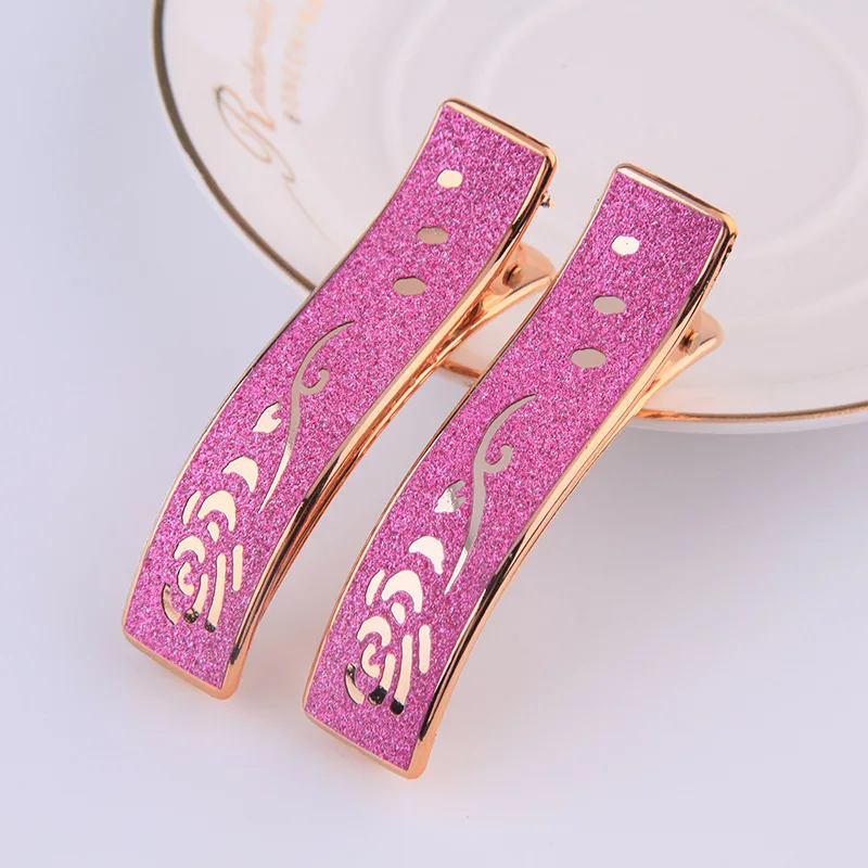 

Новинка, модные нежные заколки с цветами, одноцветные, для взрослых, дикие, матовые шпильки для волос, заколки для волос, женские аксессуары ...