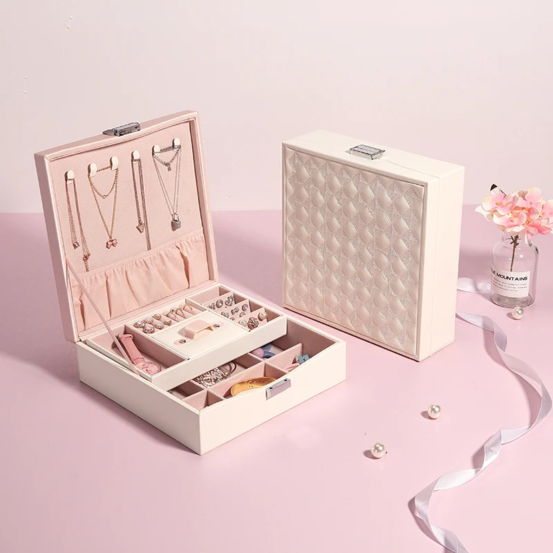 Casegrace новая мода милая шкатулка для украшений корейский стиль кольцо коробка