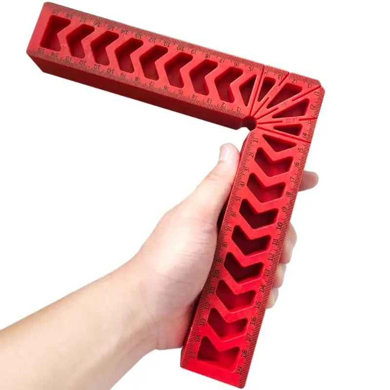 3/4 дюйма 90 градусов L форма прямой угол линейка Деревообработка столярные