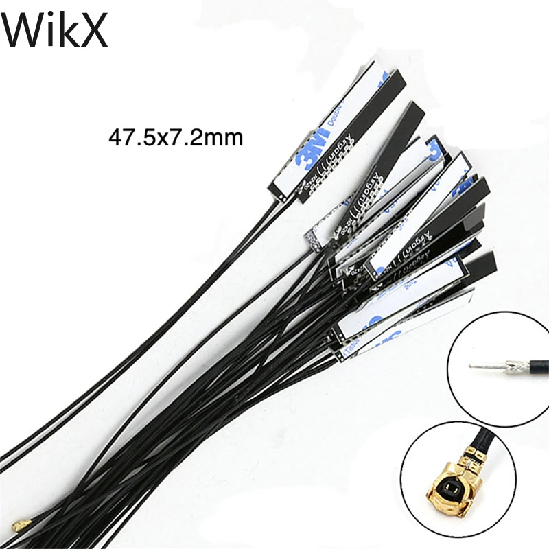 

Antena interna PCB con WIFI, conector UFL integrado de 2,4 Ghz, IPX, IPEX, Airgain, 4DBI, 5 uds.