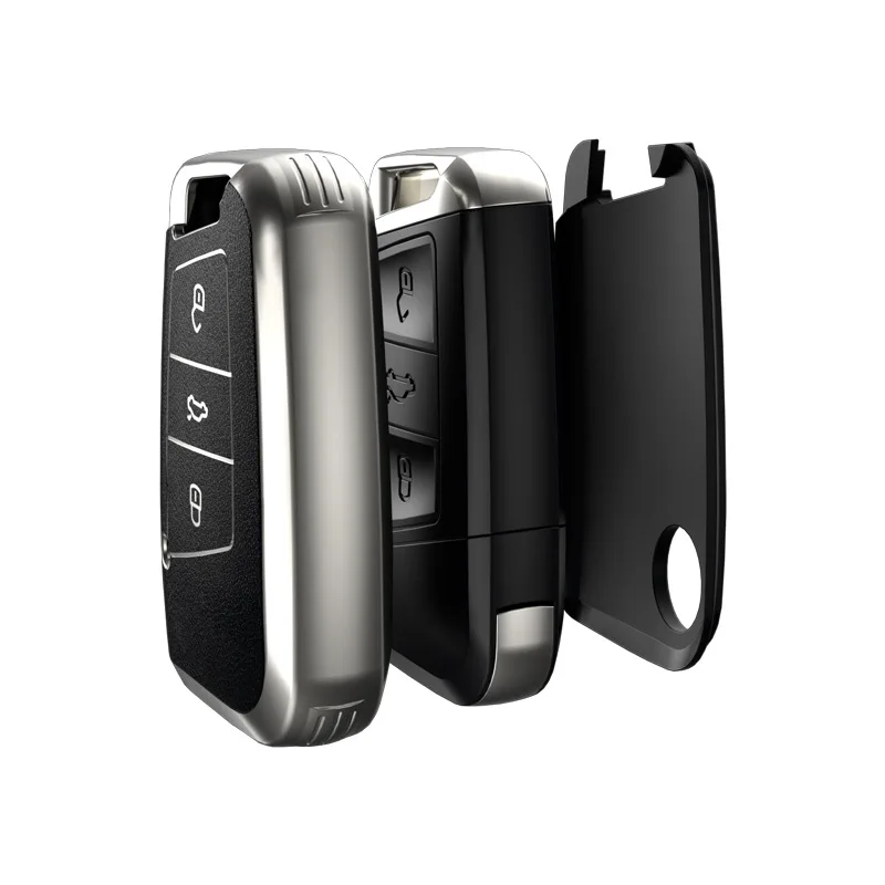 

NEW TPU Car Key Case Shell For VW Volkswagen Skoda Superb Magotan Passat B8 A7 Golf Smart Remote Auto Accessories Cover