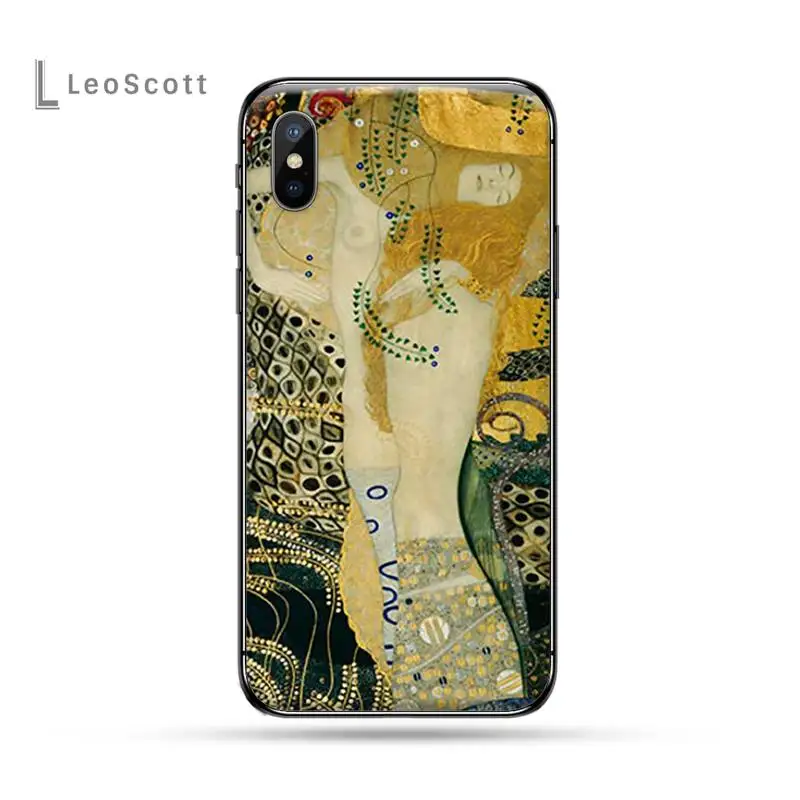 

Kiss by Gustav Gustav Klimt kiss Phone Case for iPhone 11 12 mini pro XS MAX 8 7 6 6S Plus X 5S SE 2020 XR