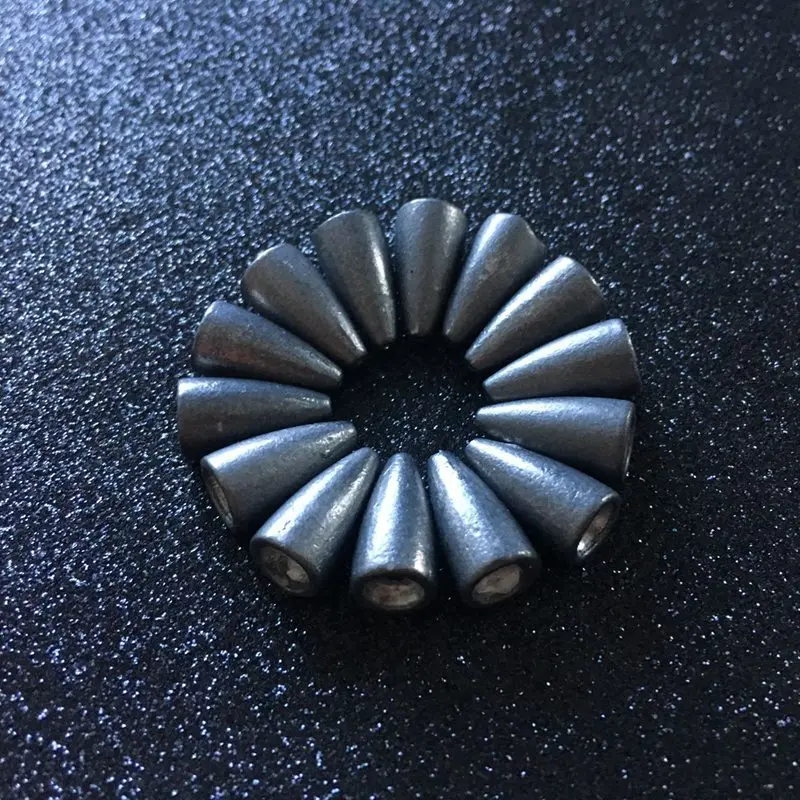 

50pcs/lot Carp Fishing Bullet Lead Weight Lead Sinker Sea Fishing Boat Fishing Accessories Tackle