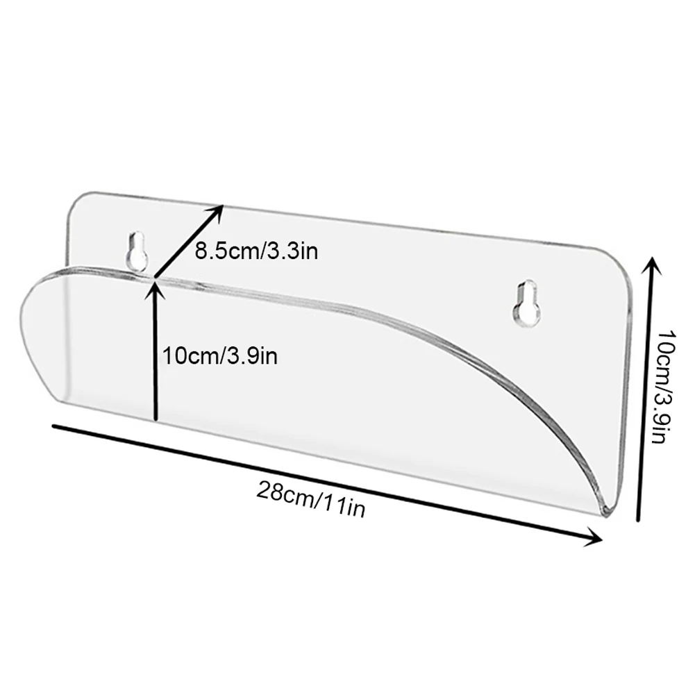 Лонгборд скейтборд настенное крепление Невидимая прозрачный настенная вешалка