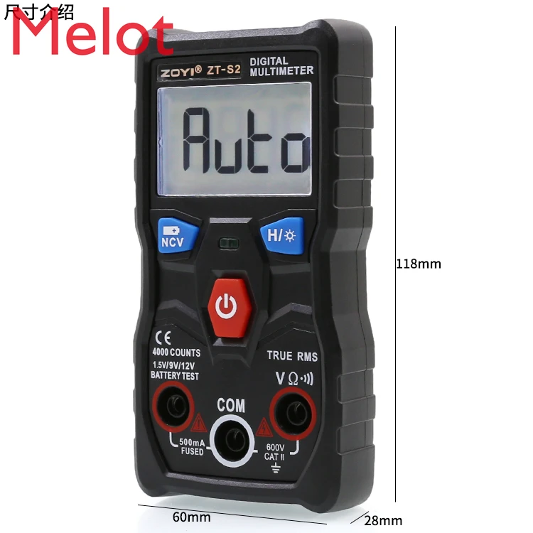 XRY ZT-S2 4000 counts digital multimeter auto range professional | Обустройство дома