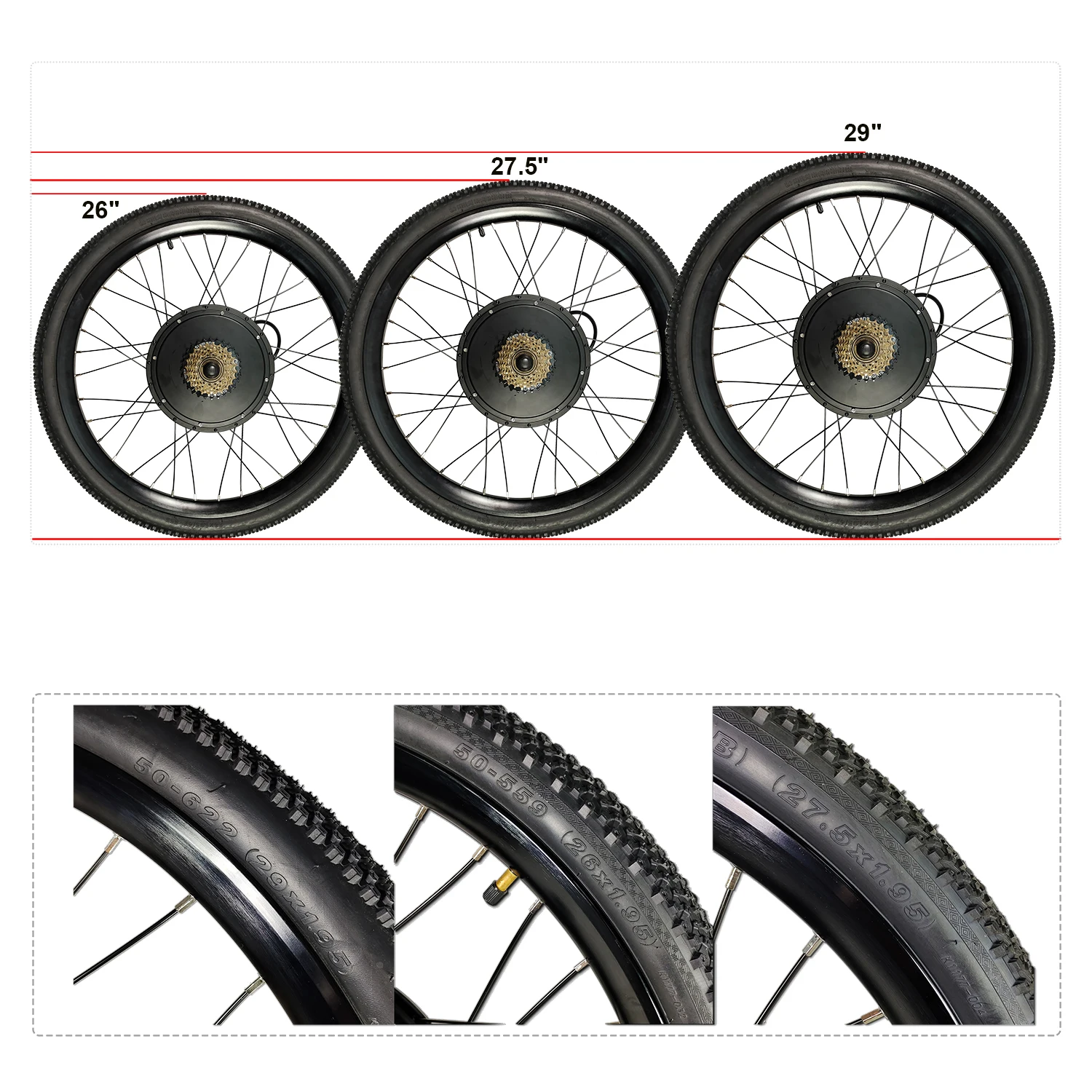 Risunмотор Ebike 36В/48В 750 Вт переднее моторное колесо 20inch 700C электрический велосипед