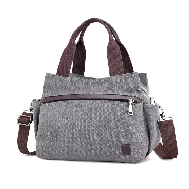 

Модная Холщовая Сумка на плечо, Женские однотонные винтажные сумки через плечо, новинка 2021, летние женские сумки большой вместимости, Повсе...