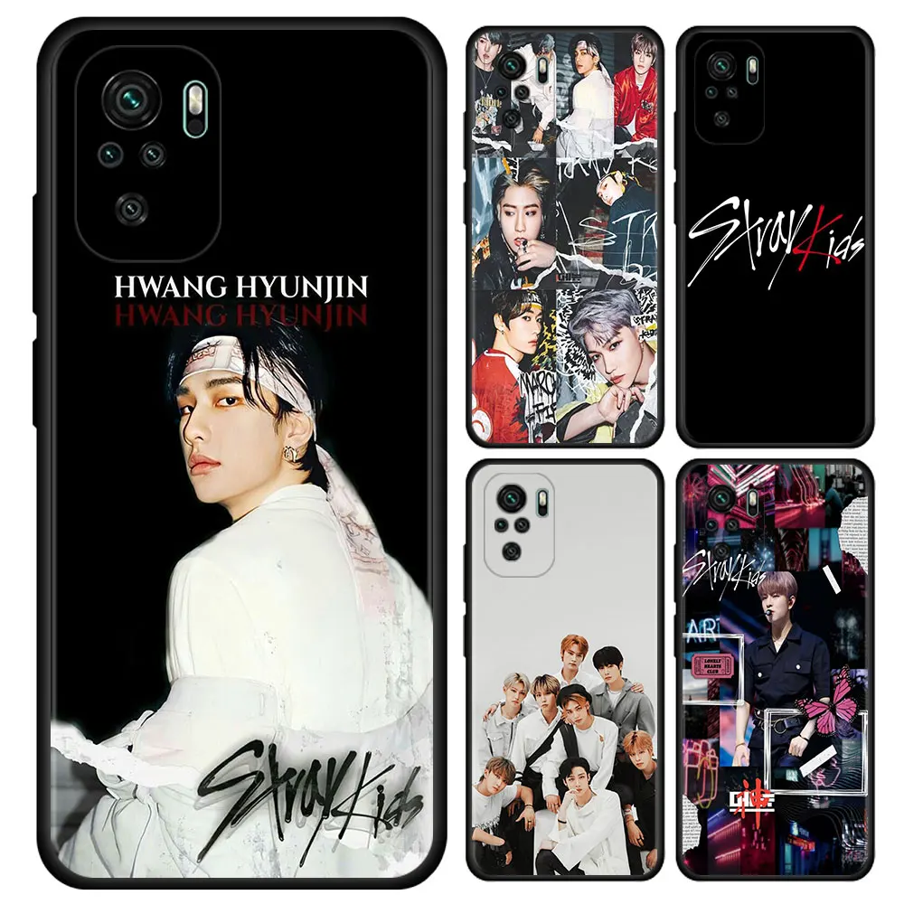 Чехол для мобильного телефона Boy group stray kids kpop Xiaomi Redmi Note 9S 9 4G 8 10 7 8T 9C 9A 7A 8A K40 K30 Pro