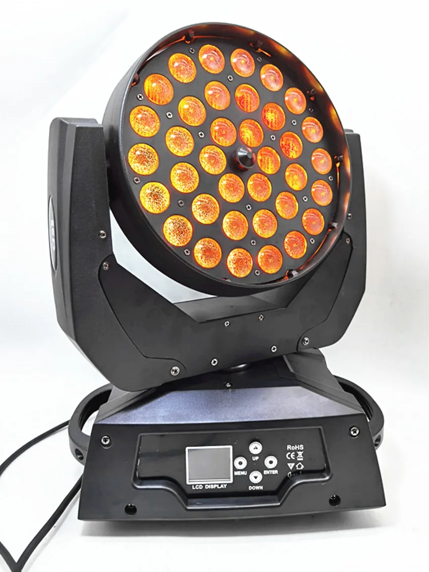 Светодиодная Подвижная головка с регулировкой луча 36x12 Вт 4 в 1 | Лампы и освещение