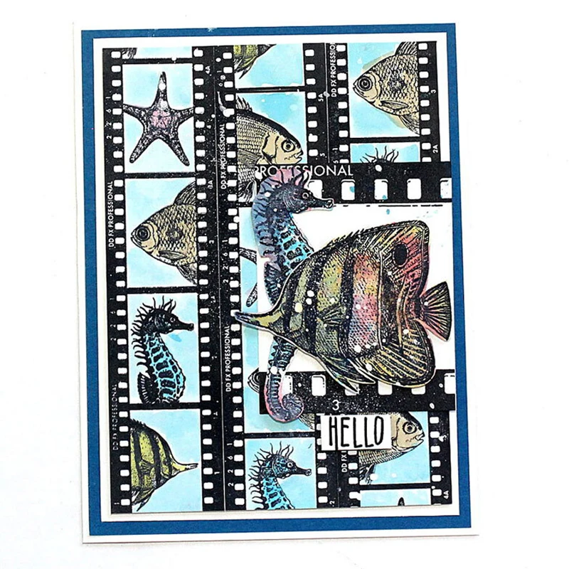 Новинка 2021 года ретро штамп для фильмов самостоятельного изготовления печатный