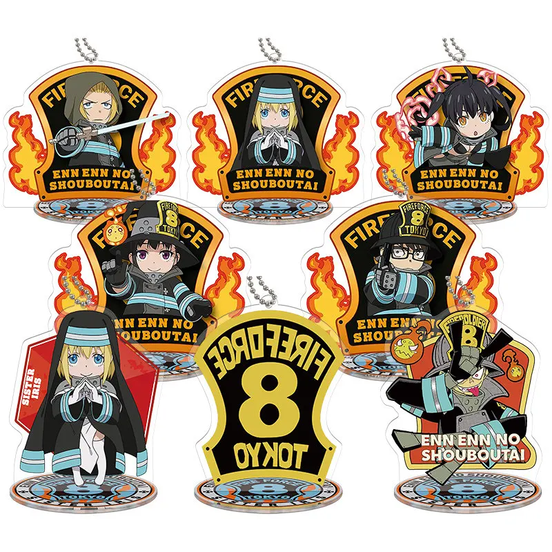 Аниме Demon Slayer: Kimetsu no Yaiba Tsuyuri Kanawo Tanjirou Kamado Nezuko Косплей акриловый брелок стенд