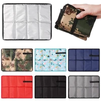 waterproof oxford cloth portable folding outdoor camping mat foam beach sitting pad prevent dirty hiking small picnic seat