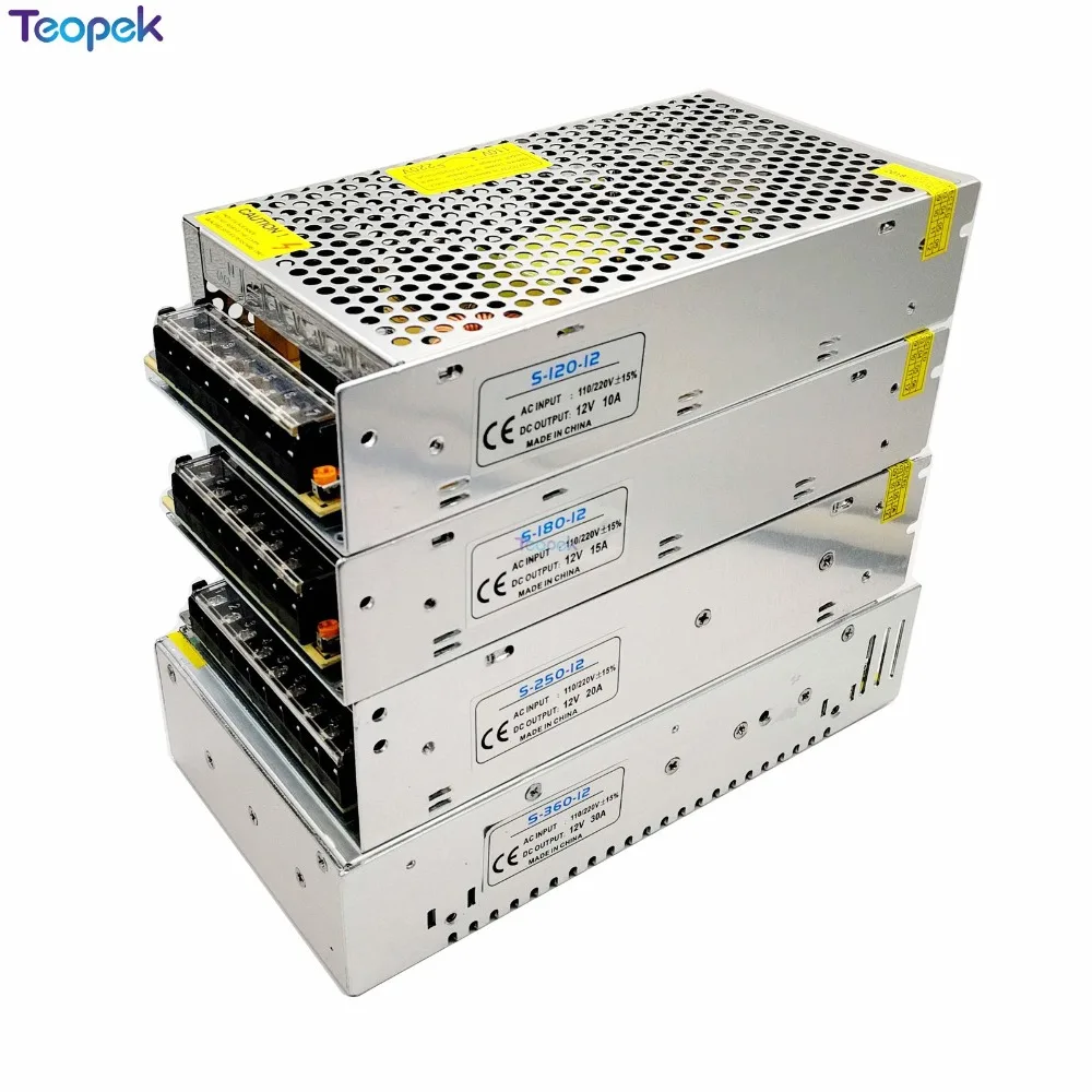 Импульсный источник питания 220 В переменного тока в 12 постоянного 1 А 2 3 5 8 10 15 20 30 40