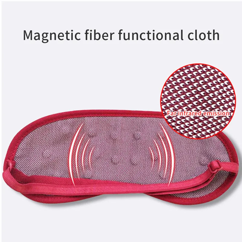Инфракрасная Магнитная турмалиновая маска для сна повязка на глаза улучшения